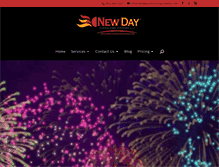 Tablet Screenshot of newdayconsultingsystems.com